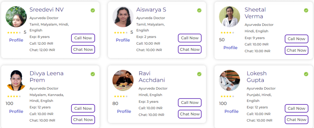 click below to connect ayurveda doctors